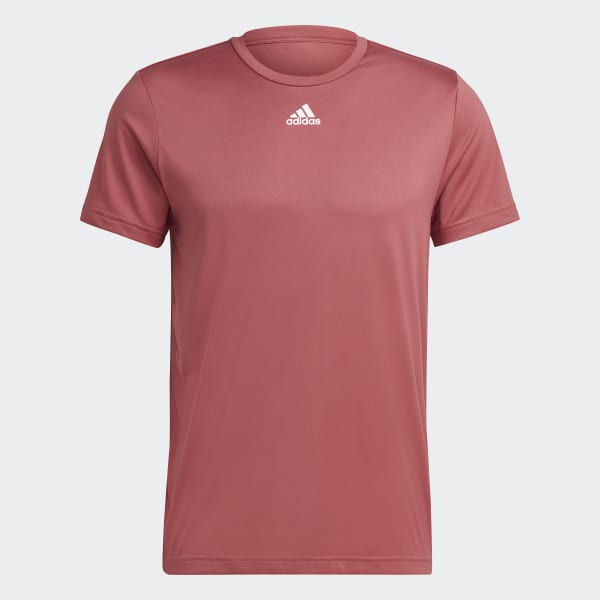 Rosso T-shirt da allenamento 3-Bar Graphic BVS48