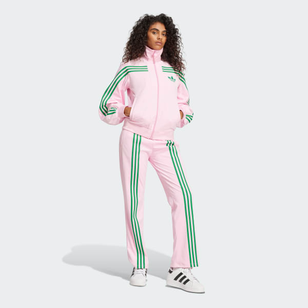 adidas 70s Velour Track Top - Pink | adidas Thailand