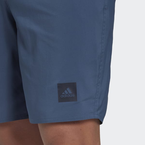Blu Short da nuoto Classic-Length Solid
