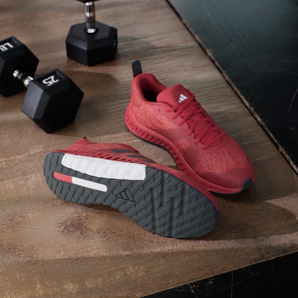 Rojo Zapatillas de training Everyset