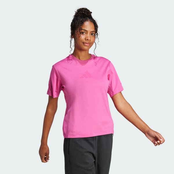 Rosado Polo adidas Z.N.E.