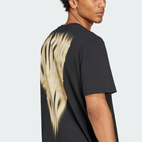 adidas Skeleton Back Tee - Black | Free Shipping with