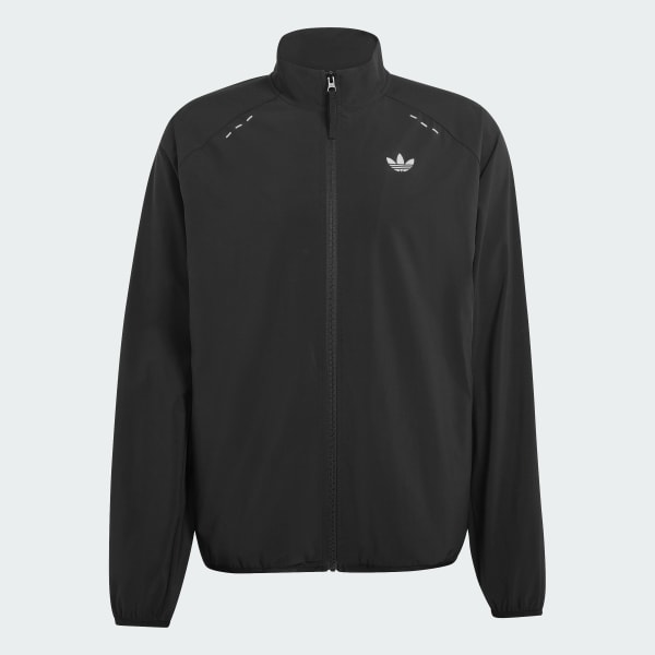 Nero Giacca da allenamento TECH TREFOIL ESSENTIALS FZ HOOD