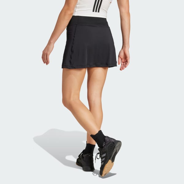 Black Optime Skort With Integrated Bike Shorts