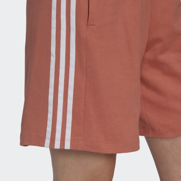 Marrom Shorts Adicolor 3 Listras ZM011