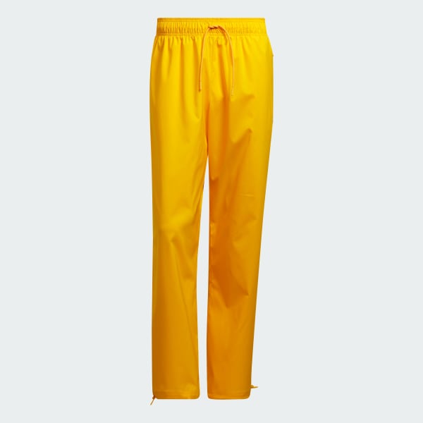 adidas Woven Track Pants Gender Neutral Yellow Free Shipping with adiClub adidas US