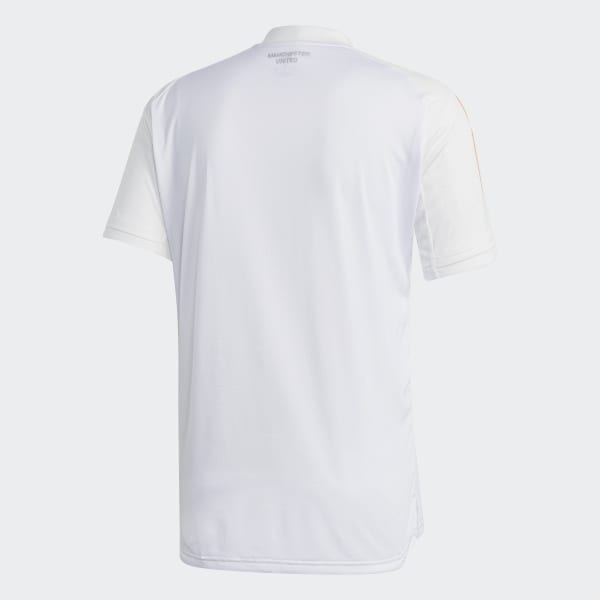 Adidas Manchester United Training Jersey White Adidas Uk