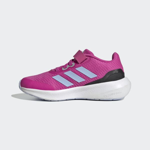 👟 👟 adidas Top 3.0 Pink Kids\' | Strap Lifestyle | - Elastic adidas US Lace RunFalcon Shoes