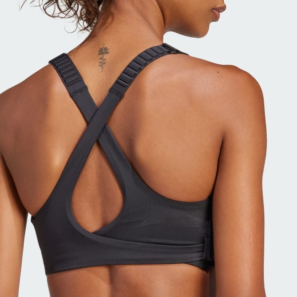 Buy adidas Blue FastImpact Luxe Run High-Support Bra from Next Luxembourg
