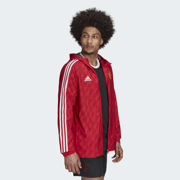 Red Manchester United DNA Windbreaker MMU03