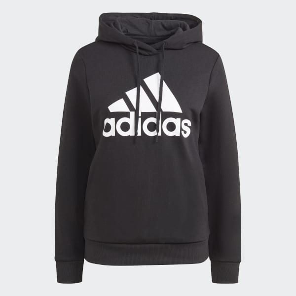 adidas Essentials Logo Fleece Hoodie Black adidas Thailand