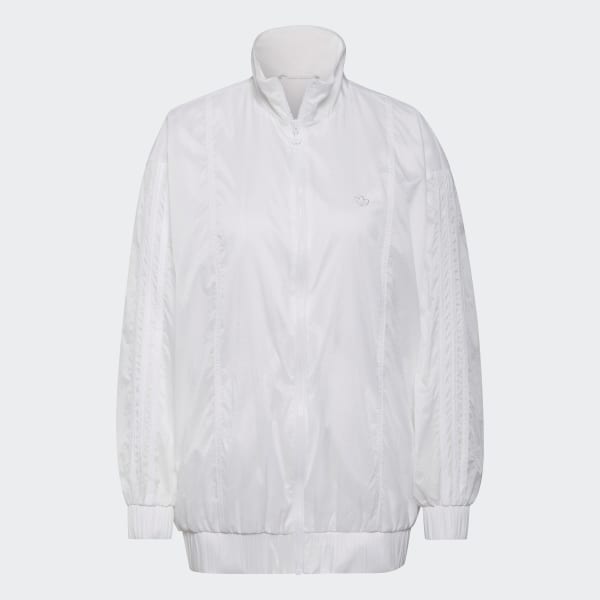 Blanco Chaqueta deportiva Adicolor Oversize Ripstop IZQ47