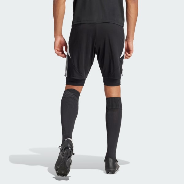 Nero Short da allenamento Tiro 24 2-in-1
