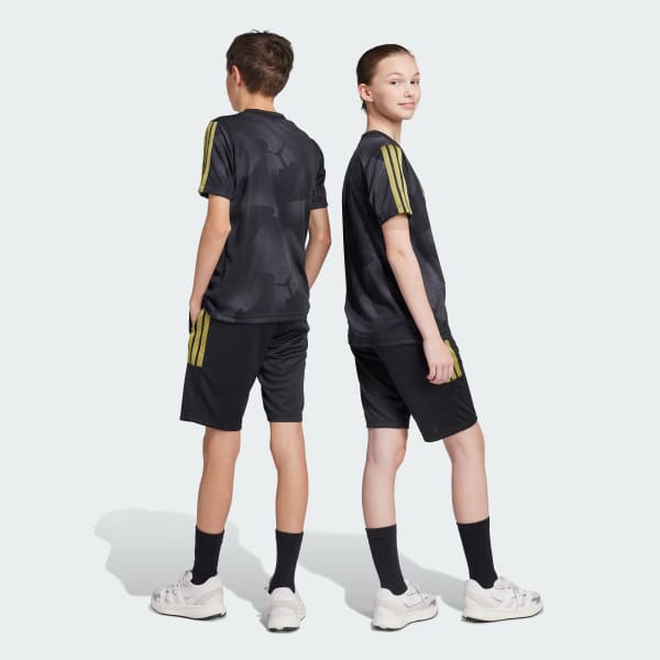 Siyah House of Tiro Colors of Football Kids Şort