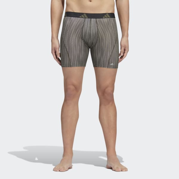 adidas Performance Mesh Boxer Briefs 3 Pairs - Black