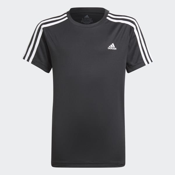 Hitam T-Shirt Designed 2 Move 3-Stripes