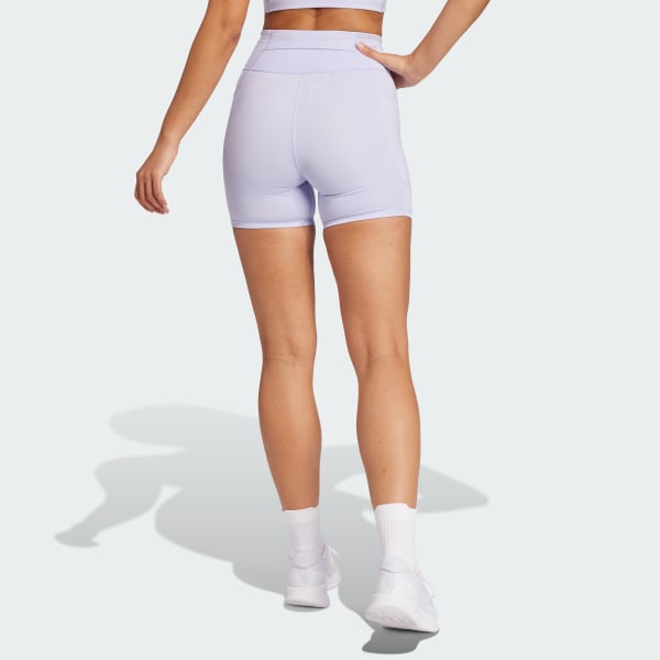 สีม่วง กางเกงรัดรูปขาสั้น Own the Run