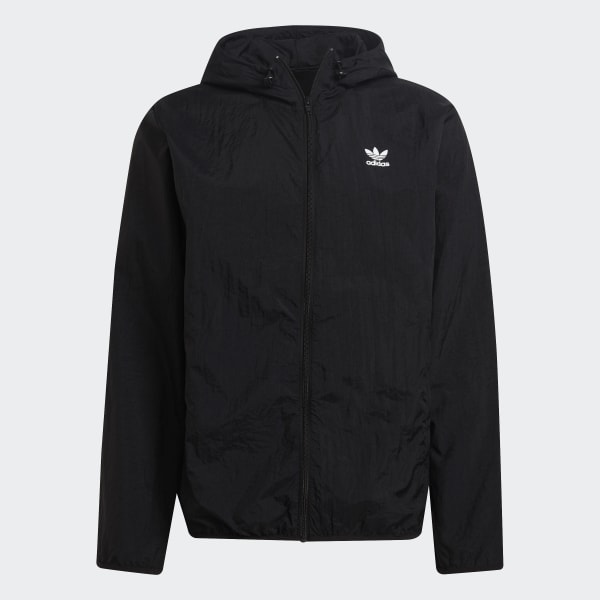 adidas Adicolor Essentials Trefoil Windbreaker - Black | men lifestyle ...