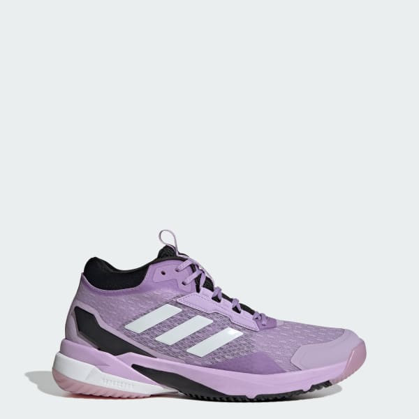 paars Crazyflight 6 Mid Indoor Schoenen