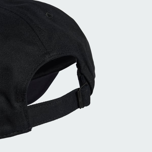 Noir Casquette Everyday Icons Avec Trèfle Métallisé Ton Sur Ton