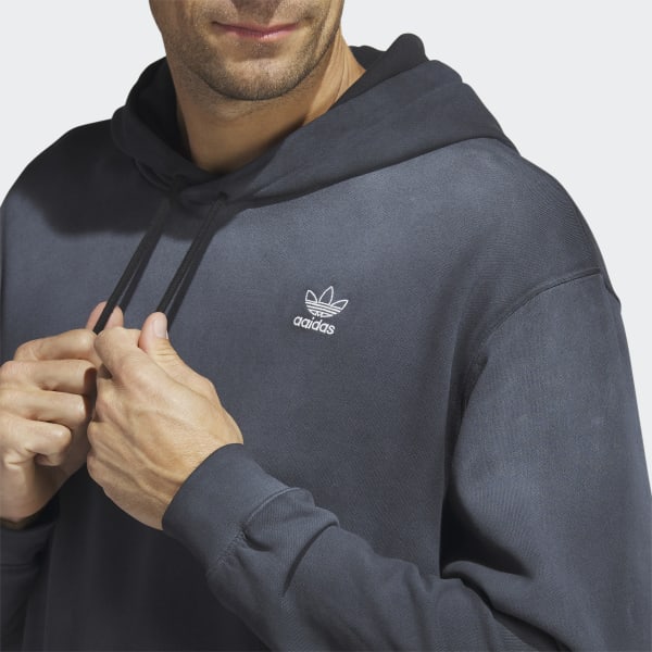 Negro Buzo con Capucha Essentials+ Dye VB299