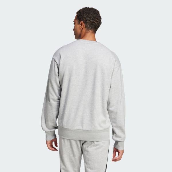 sedá Mikina Essentials Big Logo French Terry