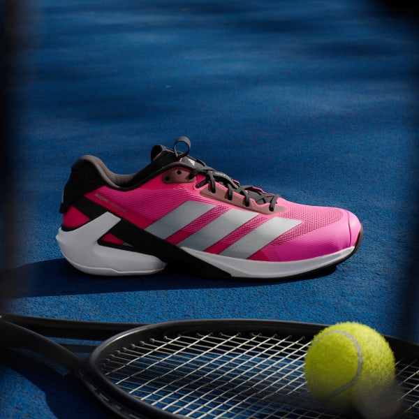 adidas adizero Ubersonic 5 Tennis Shoes - Pink | Free
