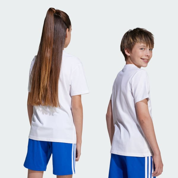 Branco Camiseta Essentials Infantil