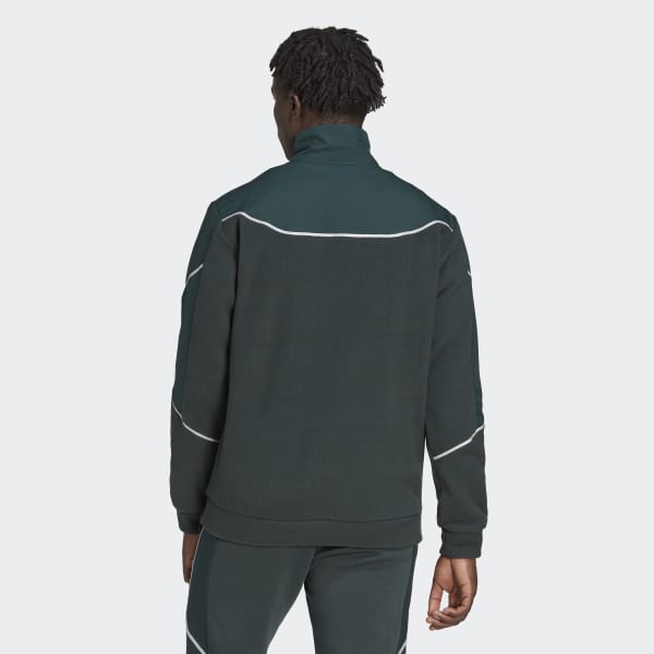 adidas Essentials Reflect-in-the-Dark Polar Fleece Quarter-Zip Top ...