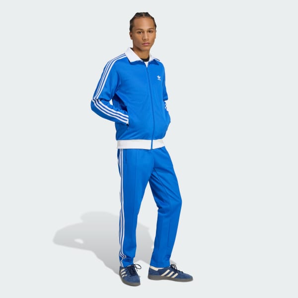 Blu Track top adicolor Classics
