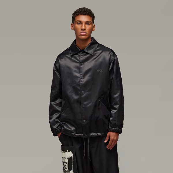 Preto Jaqueta Coach Estampada Y-3