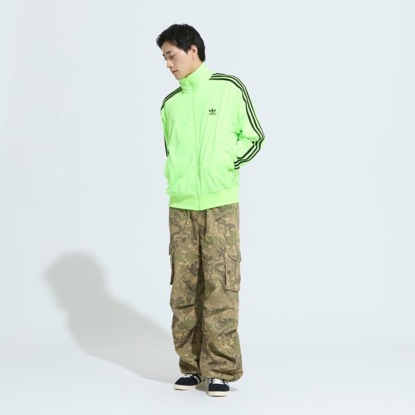 グリーン アディカラー クラシックス ファイヤーバード トラックトップ（ジャージ）