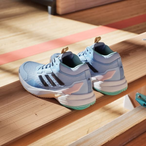 adidas Crazyflight 6 Mid Indoor Shoes - Blue | Free Shipping