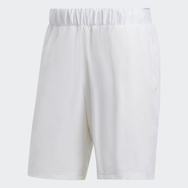 White Club Tennis Stretch Woven Shorts