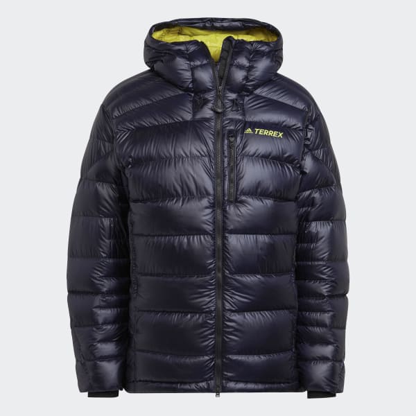 Blauw Terrex Techrock Donsparka met capuchon KNF10