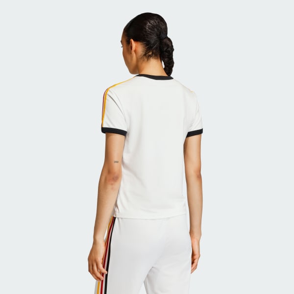 Vit 3-STRIPES SLIM T-SHIRT