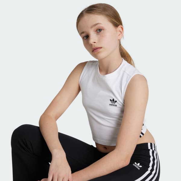 Adidas originals adicolor crop tank deals