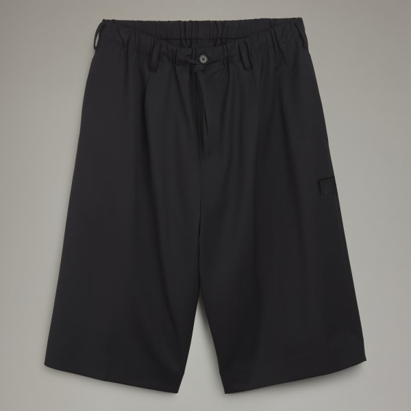 Negro Shorts Refined Wool Tailored Y-3
