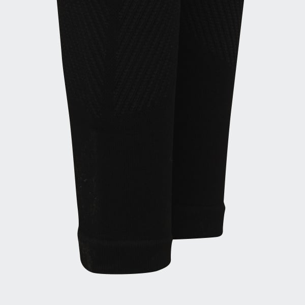 Black adidas AEROKNIT Training Seamless Leggings LA427