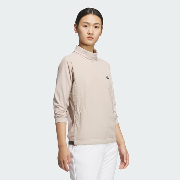 ブラウン 【ゴルフ】AZ FROSTGUARD WARMキルトハイネック長袖シャツ