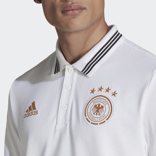 Hvid Germany DNA polotrøje L9737