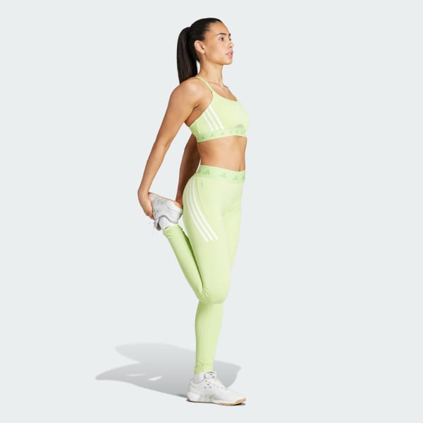 Verde Top Deportivo Aeroreact Hyperglam Soporte Ligero
