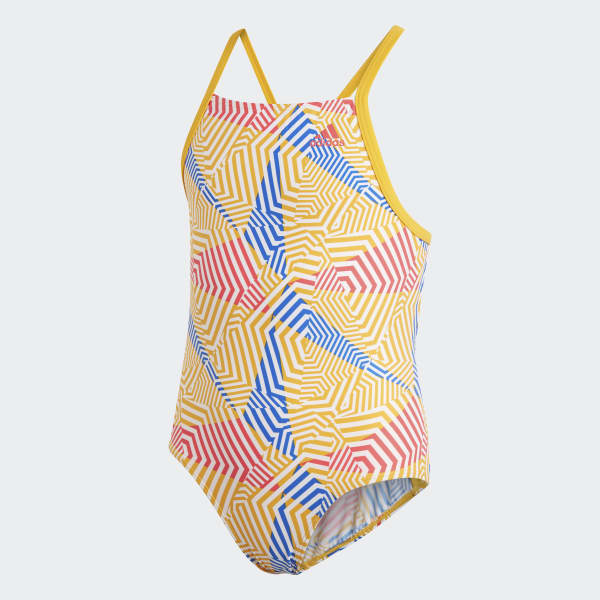 adidas yellow swimsuit