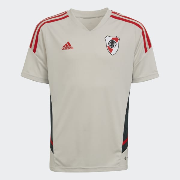 Beige Camiseta de Entrenamiento Condivo 22 River Plate