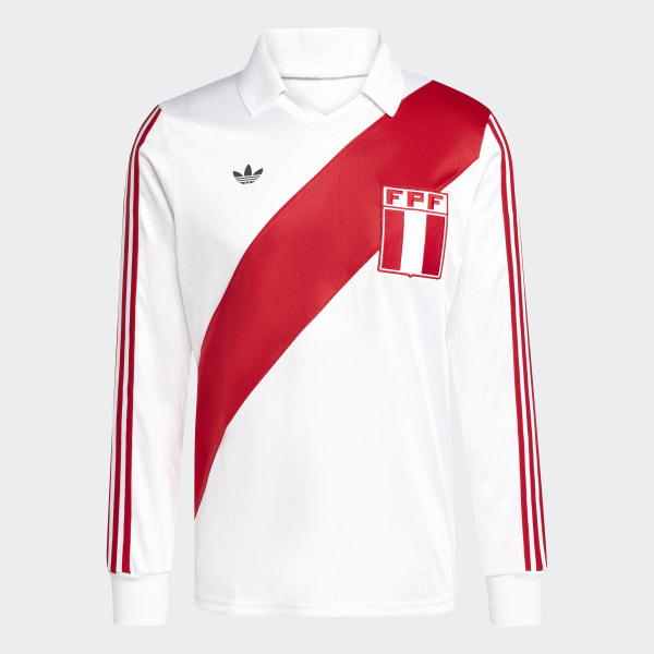 adidas Peru 1978 Jersey - White | Free Shipping with adiClub