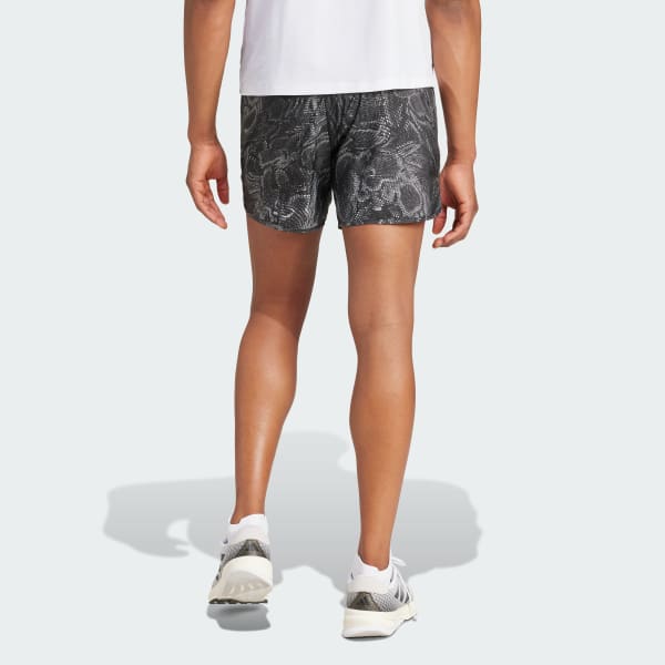noir Short imprimé intégral Own the Run Excite AEROREADY
