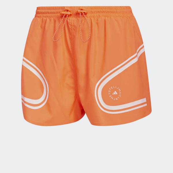 Orange adidas by Stella McCartney TruePace Running Shorts Z4301