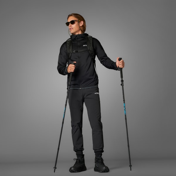 Svart Terrex Xperior CLIMAWARM Light Fleece Hooded Jakke