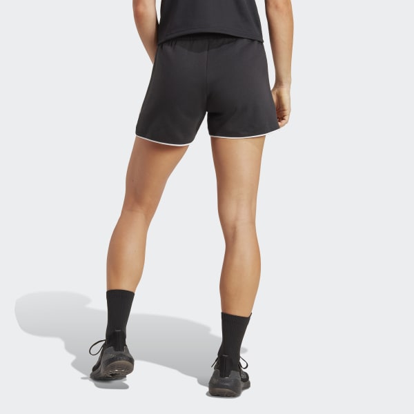 Svart Tiro 23 League Sweat Shorts