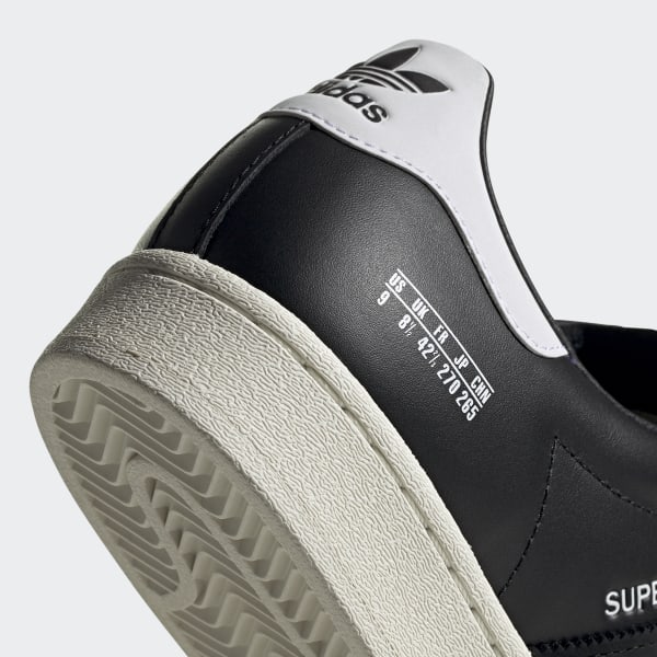 adidas superstar shoes black and white